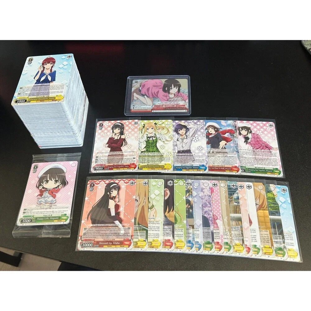 Lot of 264 Weiss Schwarz SHS Saekano How to Raise a Boring Girlfriend